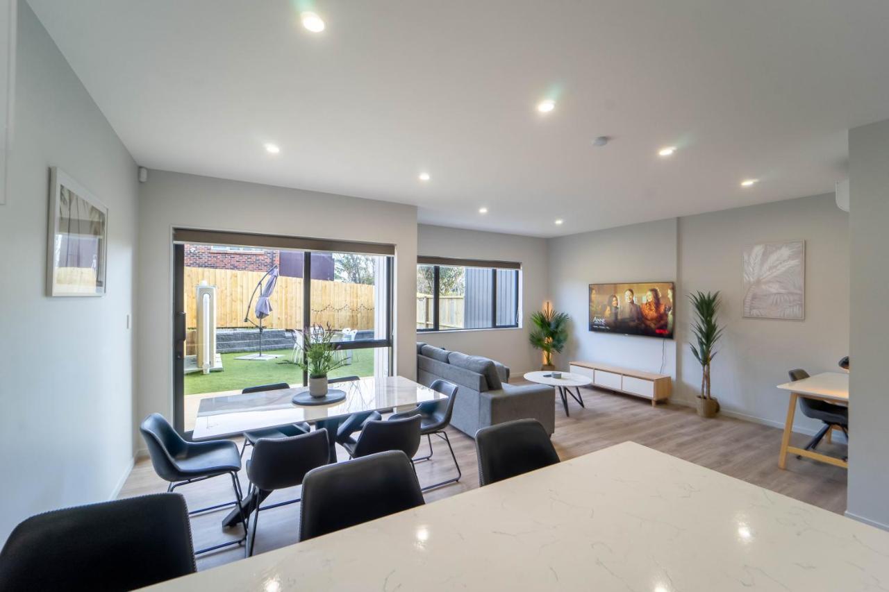 Modern Sunnyhills Town House Villa Auckland Exterior foto